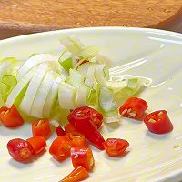 One plate of stir-fried vegetables, enough rice for two big bowls! Illustration of how to do it 4