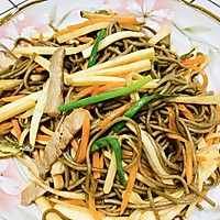 Fried noodles~Simple and delicious fried noodles, you still want to eat them Illustration of how to do it 18